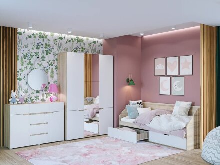 Кровать Анталия, белый   