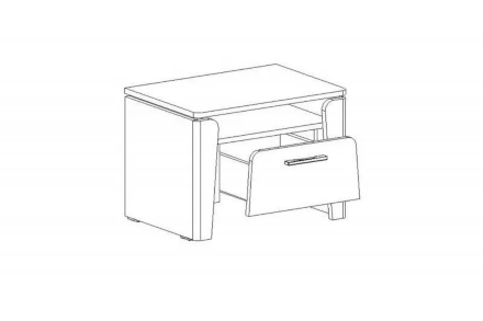 Тумба прикроватная Мальта, Винтерберг 